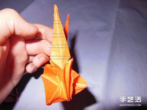 手工紙帆船的折法圖解 折紙帆船的方法步驟圖 -  itrip.net.cn