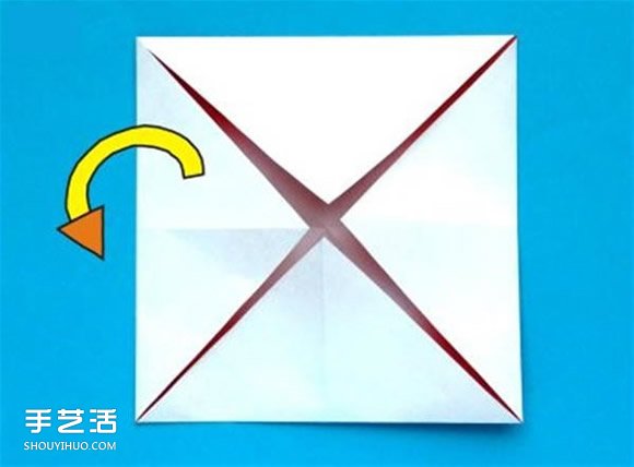蟹爪蘭的折紙方法圖解 折紙圣誕仙人掌教程 -  itrip.net.cn