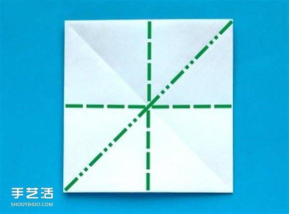 蟹爪蘭的折紙方法圖解 折紙圣誕仙人掌教程 -  itrip.net.cn