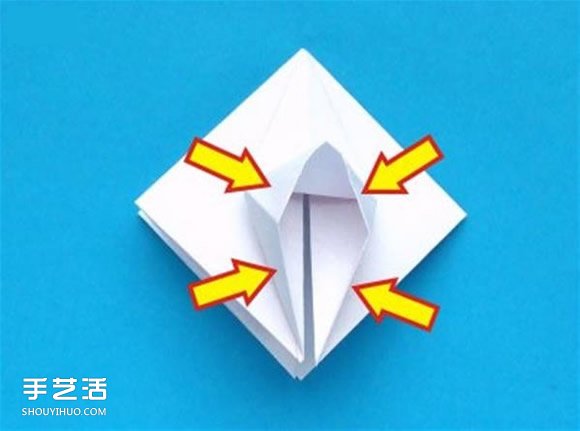 蟹爪蘭的折紙方法圖解 折紙圣誕仙人掌教程 -  itrip.net.cn