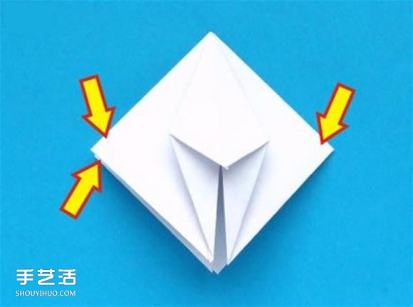 蟹爪蘭的折紙方法圖解 折紙圣誕仙人掌教程 -  itrip.net.cn