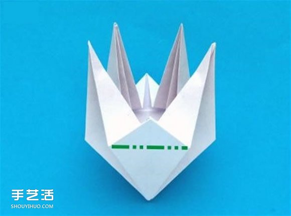 蟹爪蘭的折紙方法圖解 折紙圣誕仙人掌教程 -  itrip.net.cn