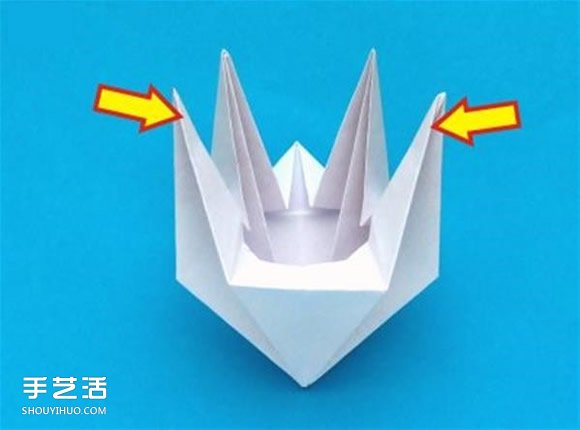 蟹爪蘭的折紙方法圖解 折紙圣誕仙人掌教程 -  itrip.net.cn
