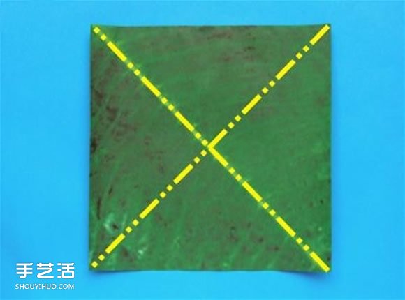 蟹爪蘭的折紙方法圖解 折紙圣誕仙人掌教程 -  itrip.net.cn