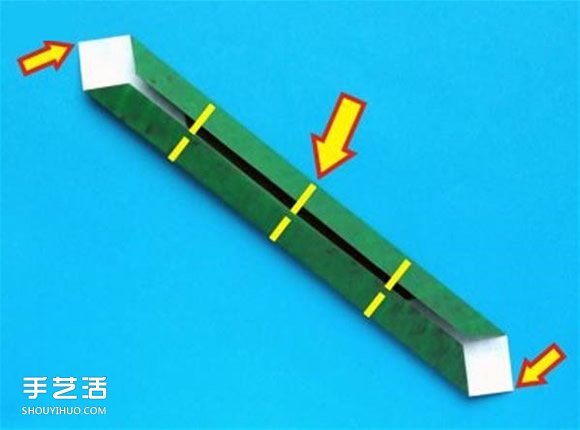 蟹爪蘭的折紙方法圖解 折紙圣誕仙人掌教程 -  itrip.net.cn
