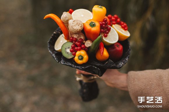 可食用蔬果手捧花 吃貨們眼睛都為之一亮啦! -  itrip.net.cn