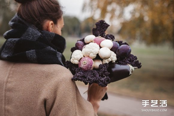 可食用蔬果手捧花 吃貨們眼睛都為之一亮啦! -  itrip.net.cn