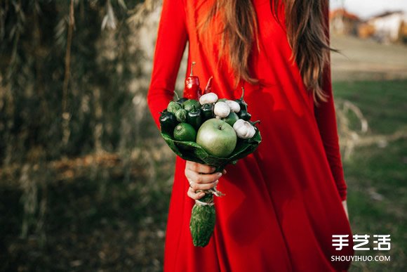 可食用蔬果手捧花 吃貨們眼睛都為之一亮啦! -  itrip.net.cn
