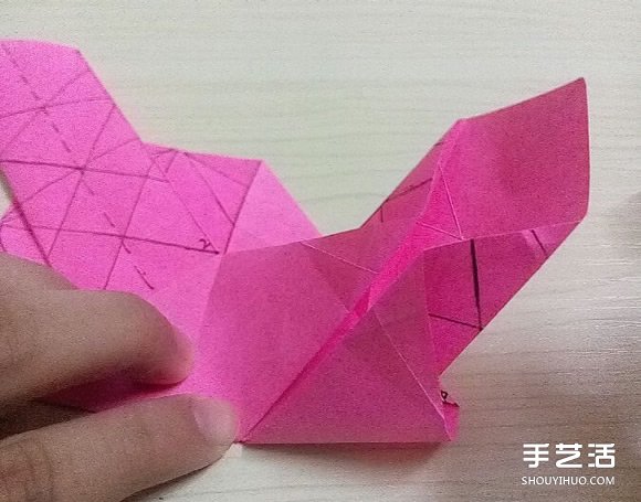 小松英夫的馬折紙圖解 超詳細(xì)立體馬的折法教程 -  itrip.net.cn
