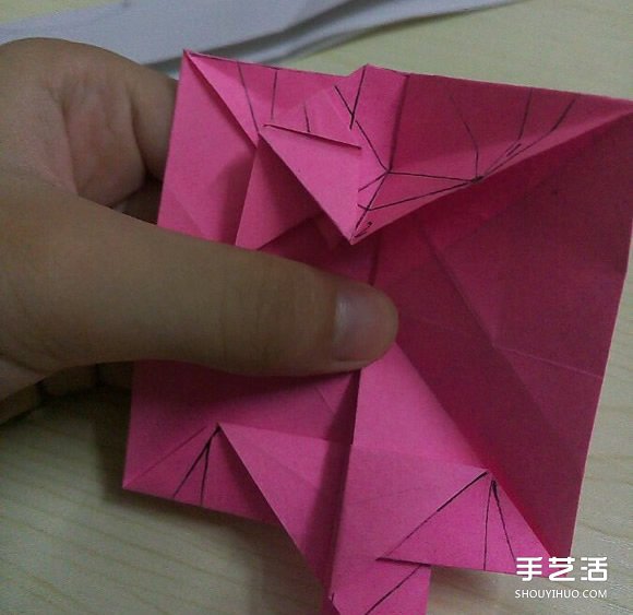 小松英夫的馬折紙圖解 超詳細(xì)立體馬的折法教程 -  itrip.net.cn