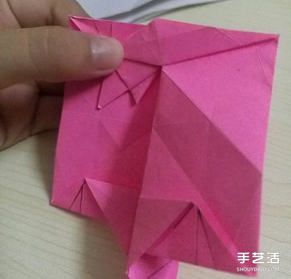 小松英夫的馬折紙圖解 超詳細(xì)立體馬的折法教程 -  itrip.net.cn