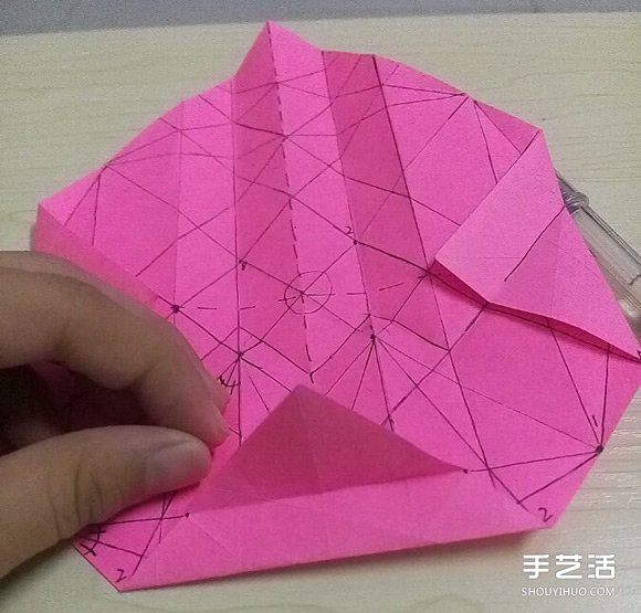 小松英夫的馬折紙圖解 超詳細(xì)立體馬的折法教程 -  itrip.net.cn