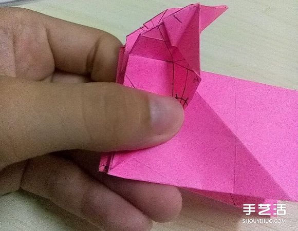 小松英夫的馬折紙圖解 超詳細(xì)立體馬的折法教程 -  itrip.net.cn