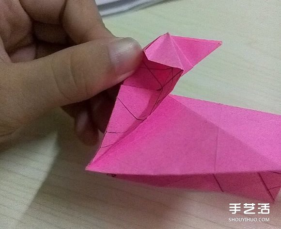 小松英夫的馬折紙圖解 超詳細(xì)立體馬的折法教程 -  itrip.net.cn