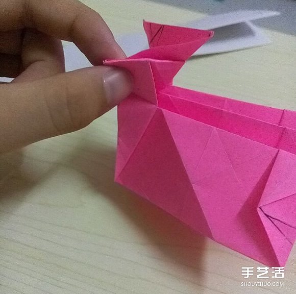 小松英夫的馬折紙圖解 超詳細(xì)立體馬的折法教程 -  itrip.net.cn