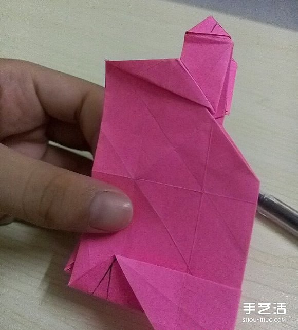小松英夫的馬折紙圖解 超詳細(xì)立體馬的折法教程 -  itrip.net.cn