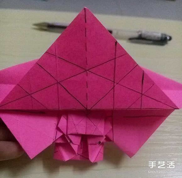 小松英夫的馬折紙圖解 超詳細(xì)立體馬的折法教程 -  itrip.net.cn