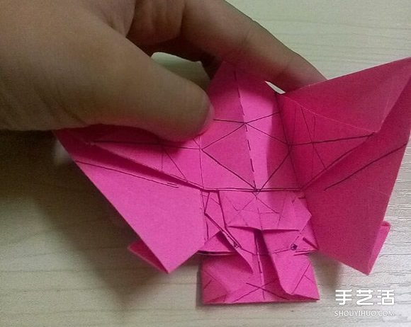 小松英夫的馬折紙圖解 超詳細(xì)立體馬的折法教程 -  itrip.net.cn