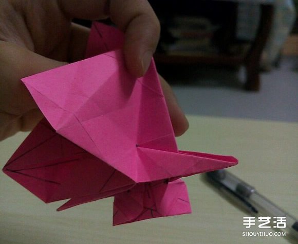小松英夫的馬折紙圖解 超詳細(xì)立體馬的折法教程 -  itrip.net.cn