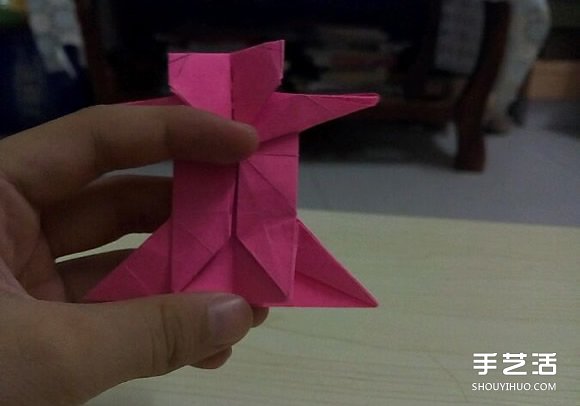 小松英夫的馬折紙圖解 超詳細(xì)立體馬的折法教程 -  itrip.net.cn