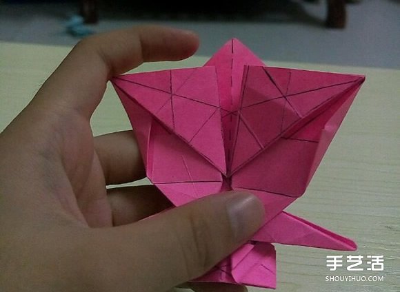 小松英夫的馬折紙圖解 超詳細(xì)立體馬的折法教程 -  itrip.net.cn
