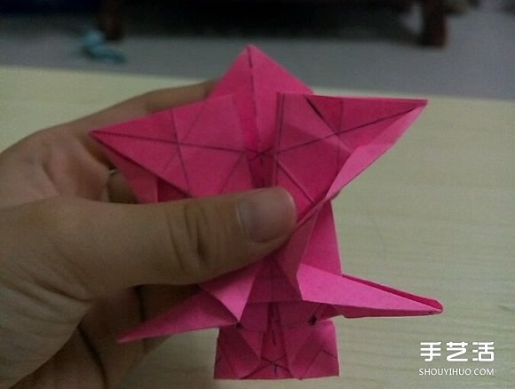 小松英夫的馬折紙圖解 超詳細(xì)立體馬的折法教程 -  itrip.net.cn
