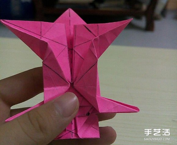 小松英夫的馬折紙圖解 超詳細(xì)立體馬的折法教程 -  itrip.net.cn