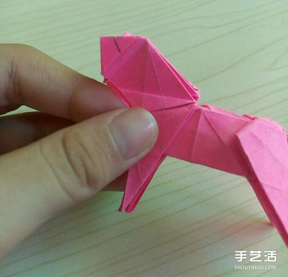 小松英夫的馬折紙圖解 超詳細(xì)立體馬的折法教程 -  itrip.net.cn