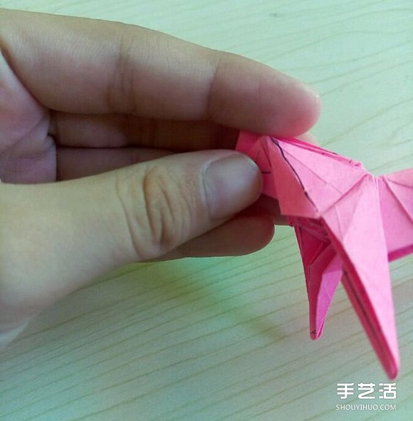 小松英夫的馬折紙圖解 超詳細(xì)立體馬的折法教程 -  itrip.net.cn