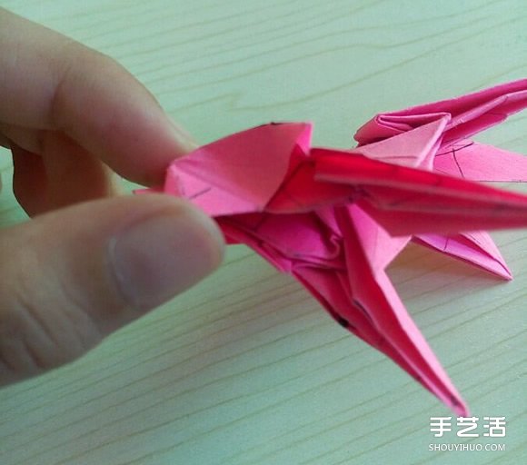 小松英夫的馬折紙圖解 超詳細(xì)立體馬的折法教程 -  itrip.net.cn
