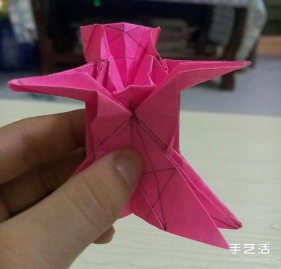 小松英夫的馬折紙圖解 超詳細(xì)立體馬的折法教程 -  itrip.net.cn