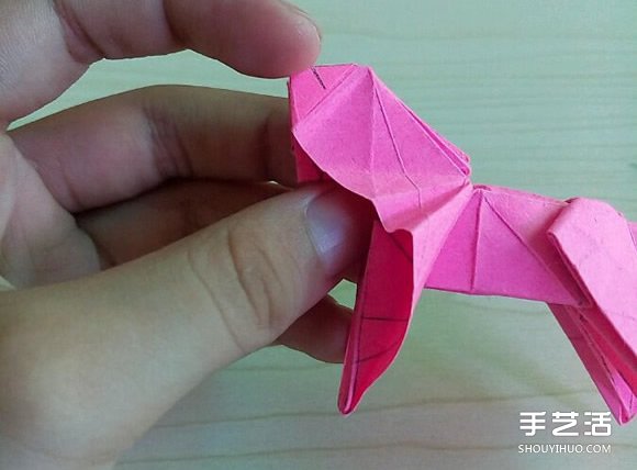 小松英夫的馬折紙圖解 超詳細(xì)立體馬的折法教程 -  itrip.net.cn