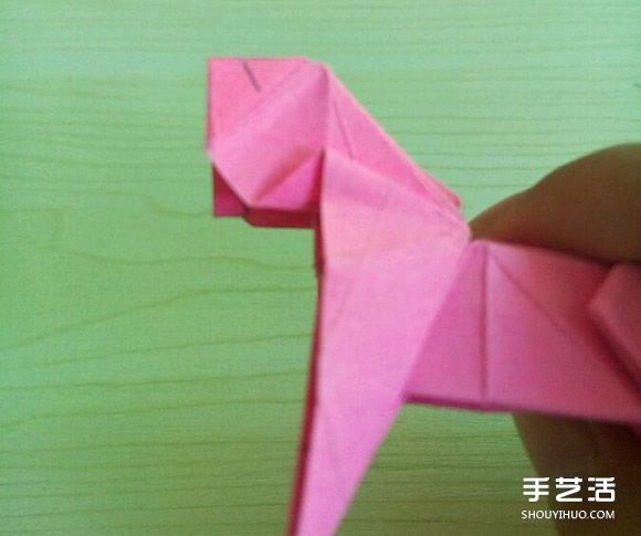 小松英夫的馬折紙圖解 超詳細(xì)立體馬的折法教程 -  itrip.net.cn