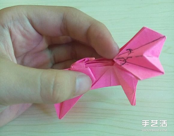 小松英夫的馬折紙圖解 超詳細(xì)立體馬的折法教程 -  itrip.net.cn