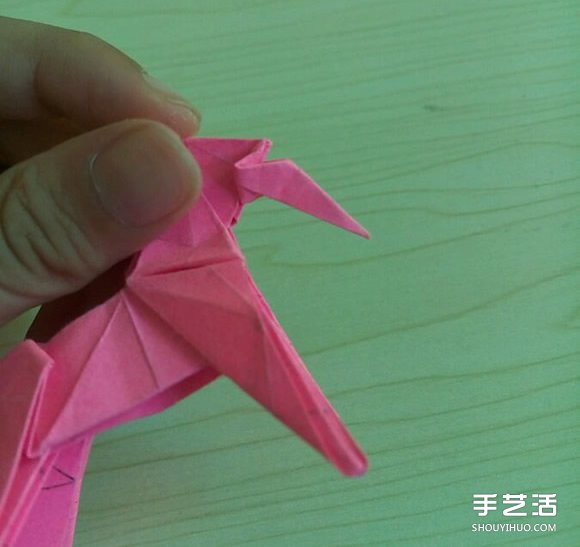 小松英夫的馬折紙圖解 超詳細(xì)立體馬的折法教程 -  itrip.net.cn