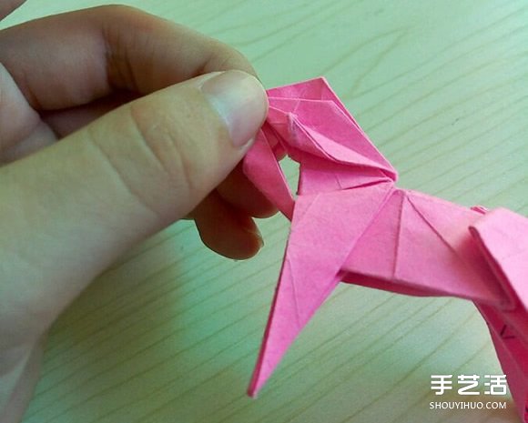 小松英夫的馬折紙圖解 超詳細(xì)立體馬的折法教程 -  itrip.net.cn