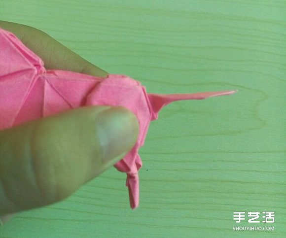 小松英夫的馬折紙圖解 超詳細(xì)立體馬的折法教程 -  itrip.net.cn