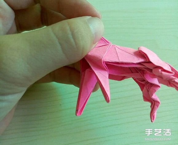 小松英夫的馬折紙圖解 超詳細(xì)立體馬的折法教程 -  itrip.net.cn