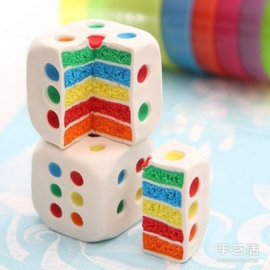 超輕粘土蛋糕圖片 逼真的超輕粘土食物作品 -  itrip.net.cn