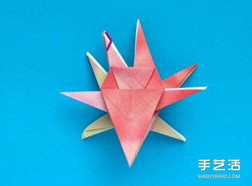 折紙?bào)π返牟襟E圖解 復(fù)雜螃蟹折紙圖解教程 -  itrip.net.cn