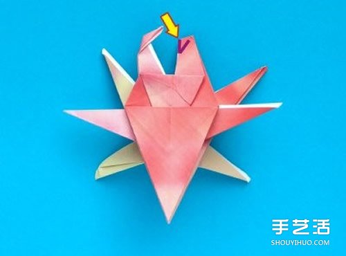 折紙?bào)π返牟襟E圖解 復(fù)雜螃蟹折紙圖解教程 -  itrip.net.cn