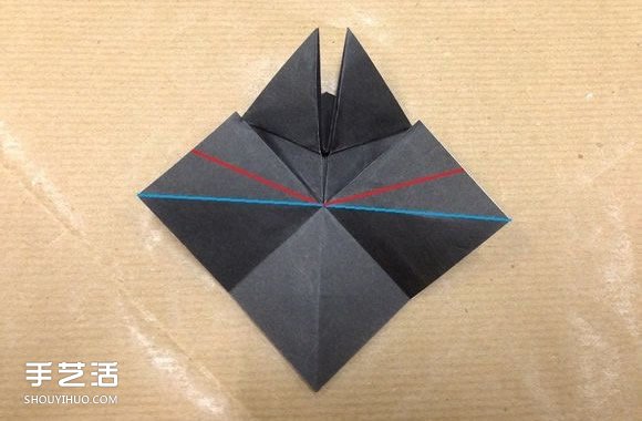 小動物折紙步驟圖 用紙折小動物的方法圖解 -  itrip.net.cn
