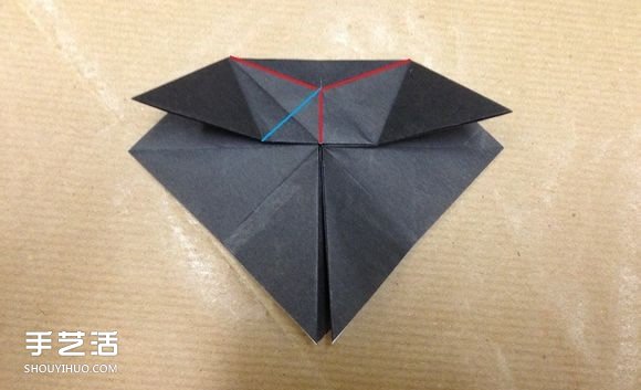 小動物折紙步驟圖 用紙折小動物的方法圖解 -  itrip.net.cn