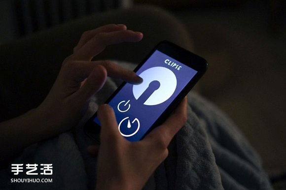 可以用手機調(diào)整燈光強弱的柔光小夜燈設計 -  itrip.net.cn