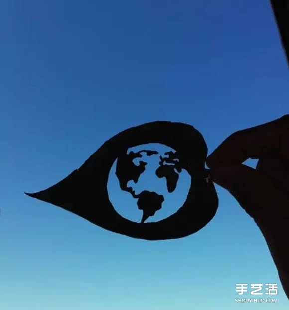 葉子切割畫(huà)作品圖片 精美手工葉切畫(huà)圖片欣賞 -  itrip.net.cn