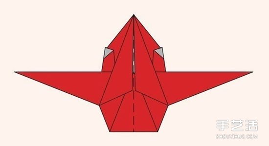 圣誕老人折紙步驟圖 手工折紙圣誕老人教程 -  itrip.net.cn