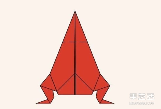 圣誕老人折紙步驟圖 手工折紙圣誕老人教程 -  itrip.net.cn