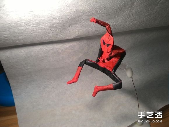 怎么折蜘蛛俠圖解教程 復(fù)雜蜘蛛俠的折法步驟 -  itrip.net.cn