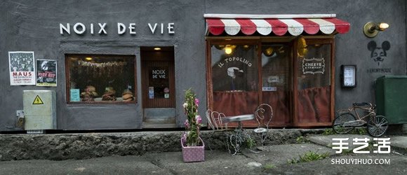 街頭的迷你小店模型 讓人心底有種暖暖的感覺 -  itrip.net.cn