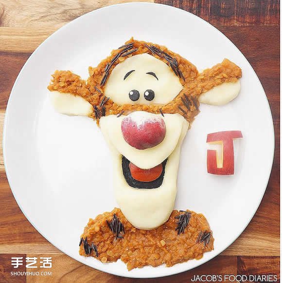 愛是媽媽創(chuàng)作的動力 無限創(chuàng)意可愛美食擺盤DIY -  itrip.net.cn